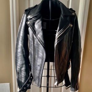 Maje Bocelui leather jacket